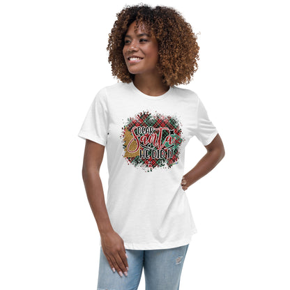 Women's Relaxed T-Shirt - He Did IT