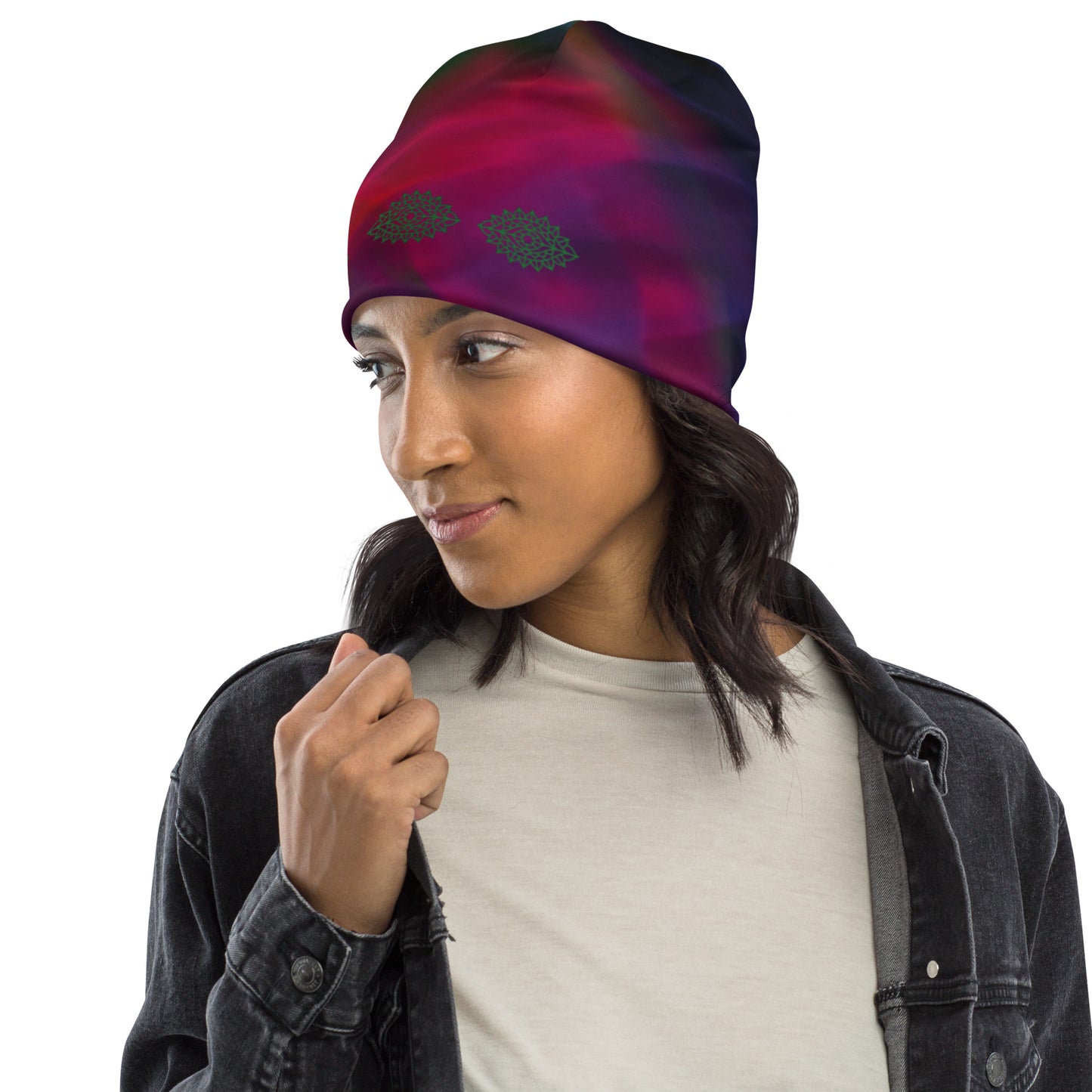 Beanie -Violet Cloud
