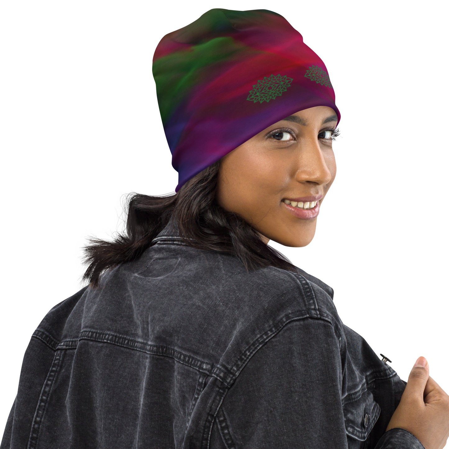 Beanie -Violet Cloud