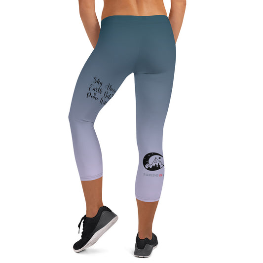 Capri Leggings - Peace Within