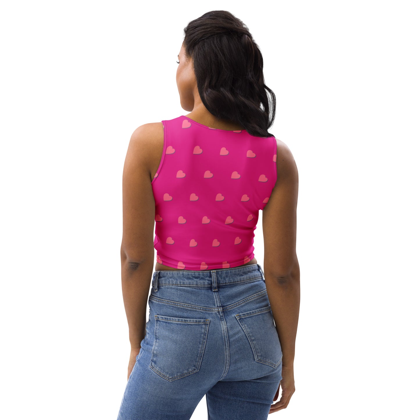 Crop Top - XO Heart of Hearts