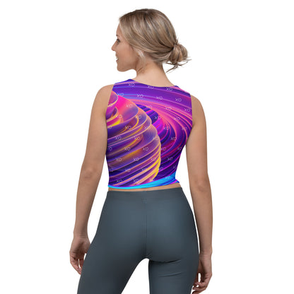Crop Top - XO Swirl