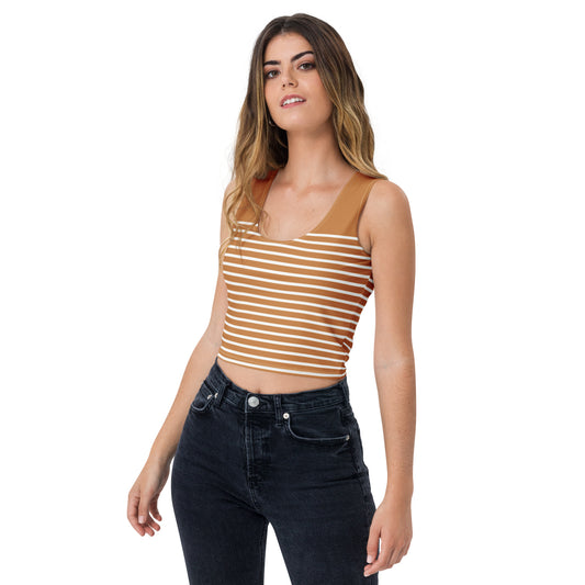 Crop Top - Gold Motion