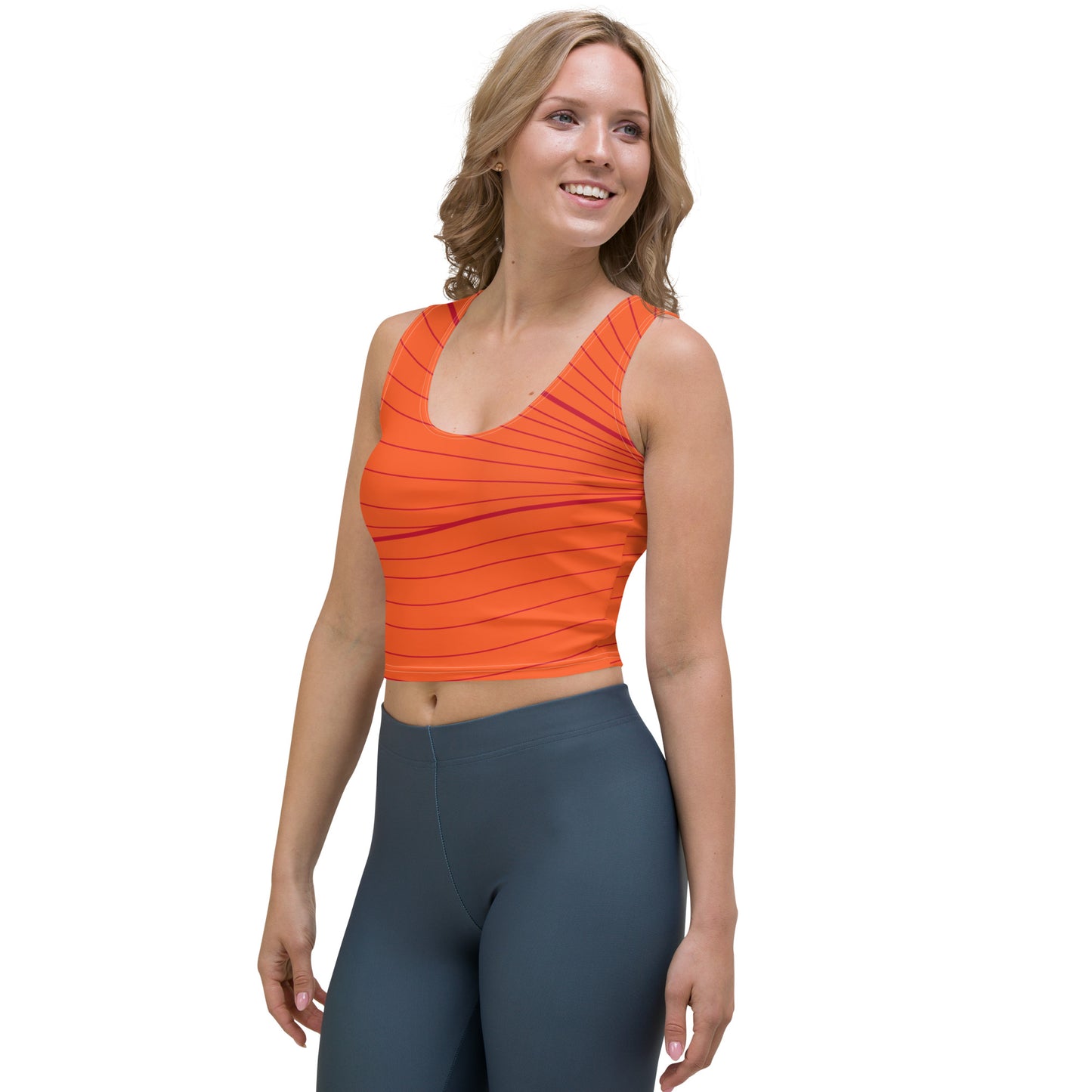 Crop Top - Tangerine Two
