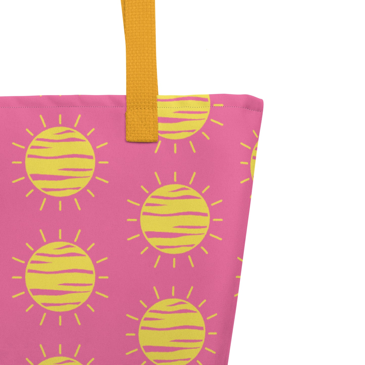 Large Tote Bag - Beach Sun