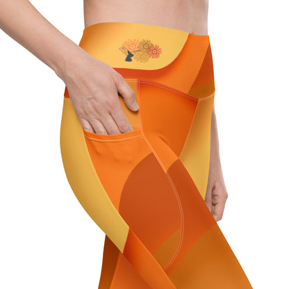 Leggings with pockets - Hummingbird