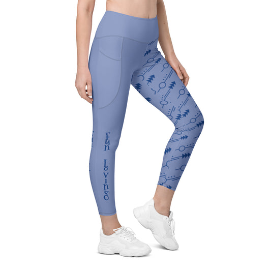 Leggings w/Pockets Fun Loving