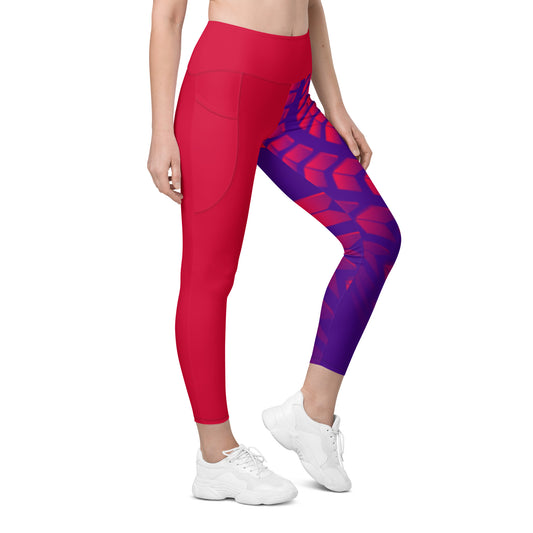 Leggings w/Pockets Broken Arrows