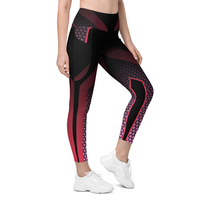 Leggings with pockets - Hexed