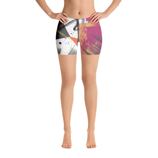 Yoga Shorts  - Kaleidoscope