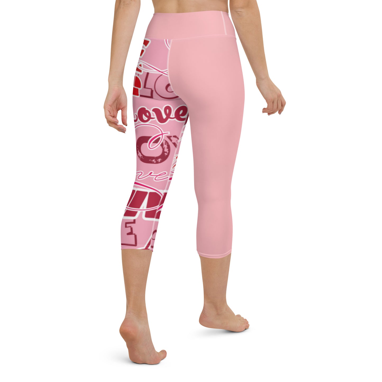 Yoga Capri Leggings Love