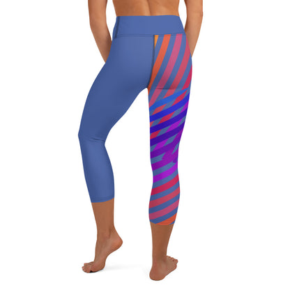 Yoga Capri Leggings - Prism