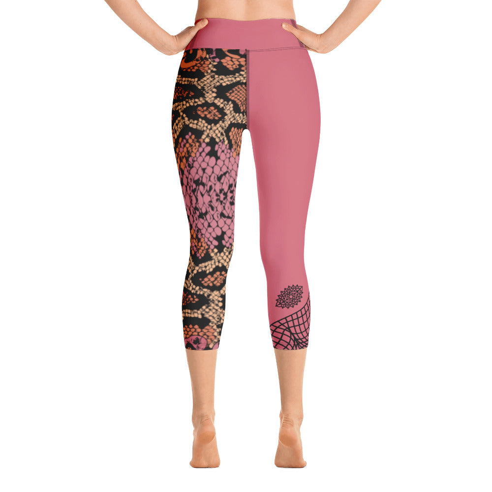 Yoga Capri Leggings - Foxy