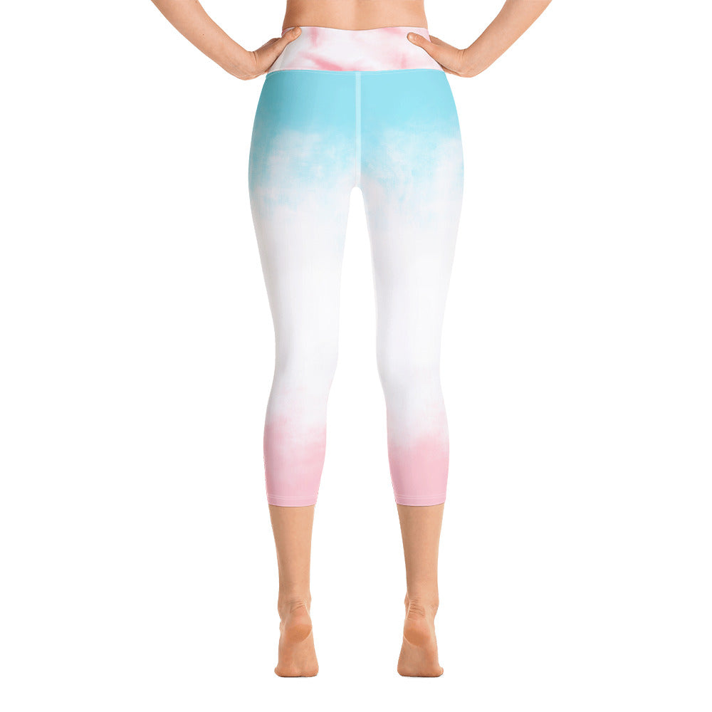 Yoga Capri Leggings - CottonCandy