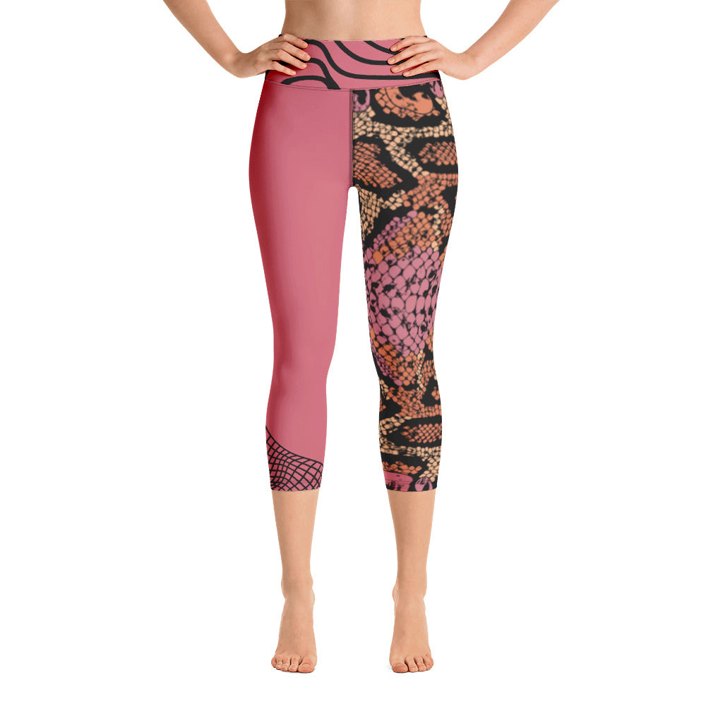Yoga Capri Leggings - Foxy