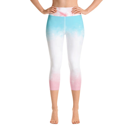 Yoga Capri Leggings - CottonCandy