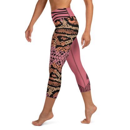 Yoga Capri Leggings - Foxy