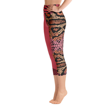 Yoga Capri Leggings - Foxy