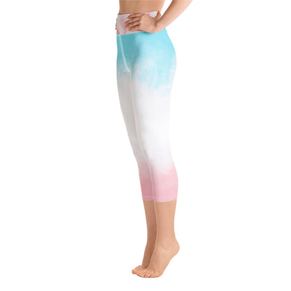 Yoga Capri Leggings - CottonCandy