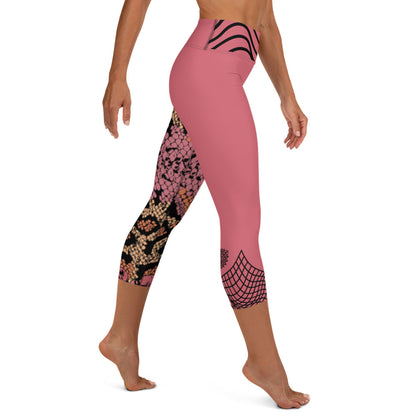 Yoga Capri Leggings - Foxy