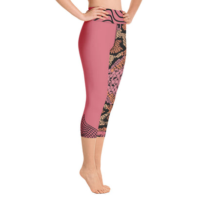 Yoga Capri Leggings - Foxy