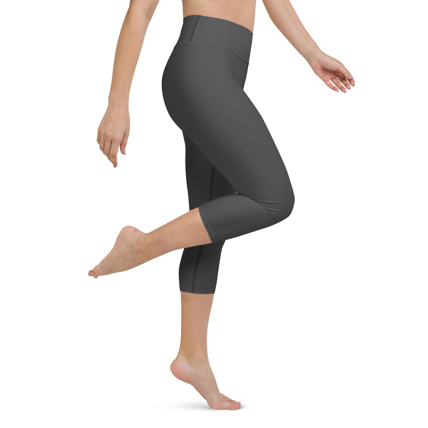 Yoga Capri Leggings -Sunshine