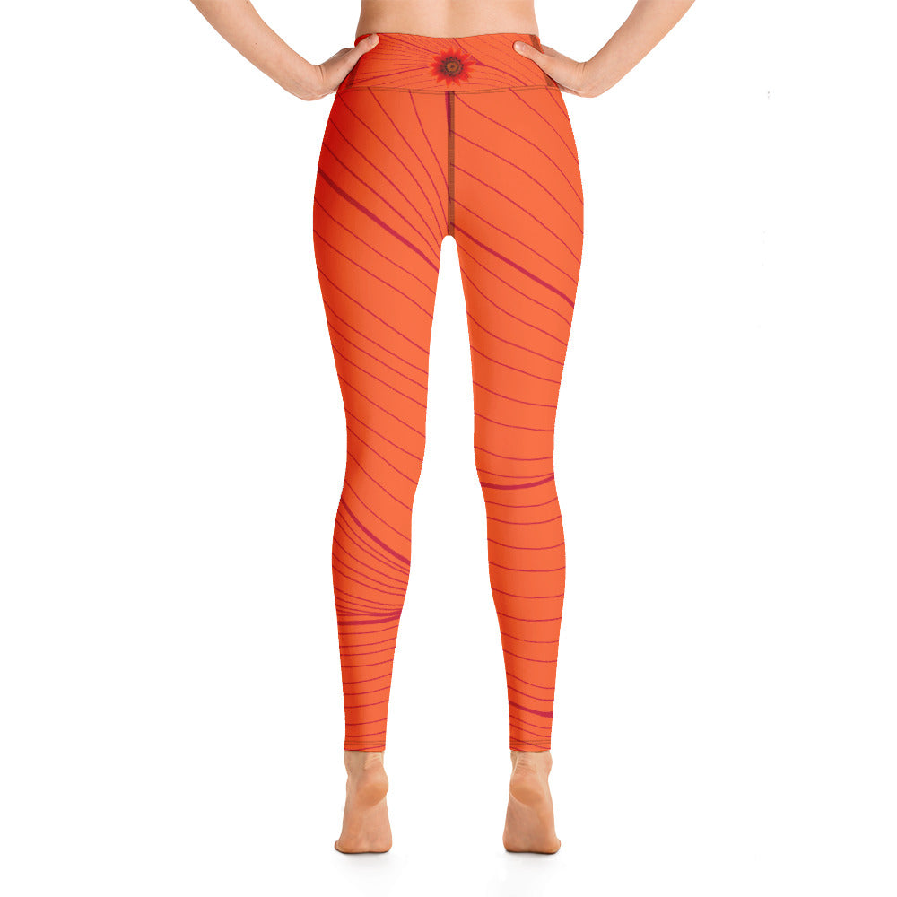 Yoga Leggings - Tangy