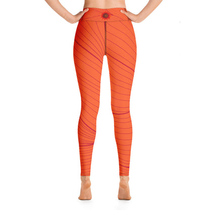 Yoga Leggings - Tangy