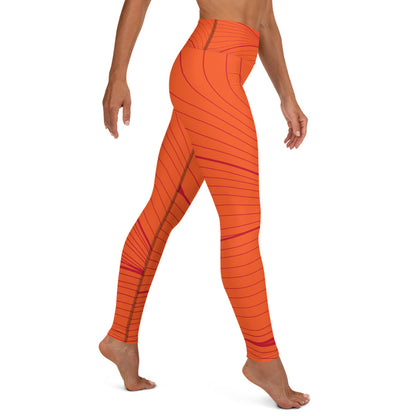 Yoga Leggings - Tangy