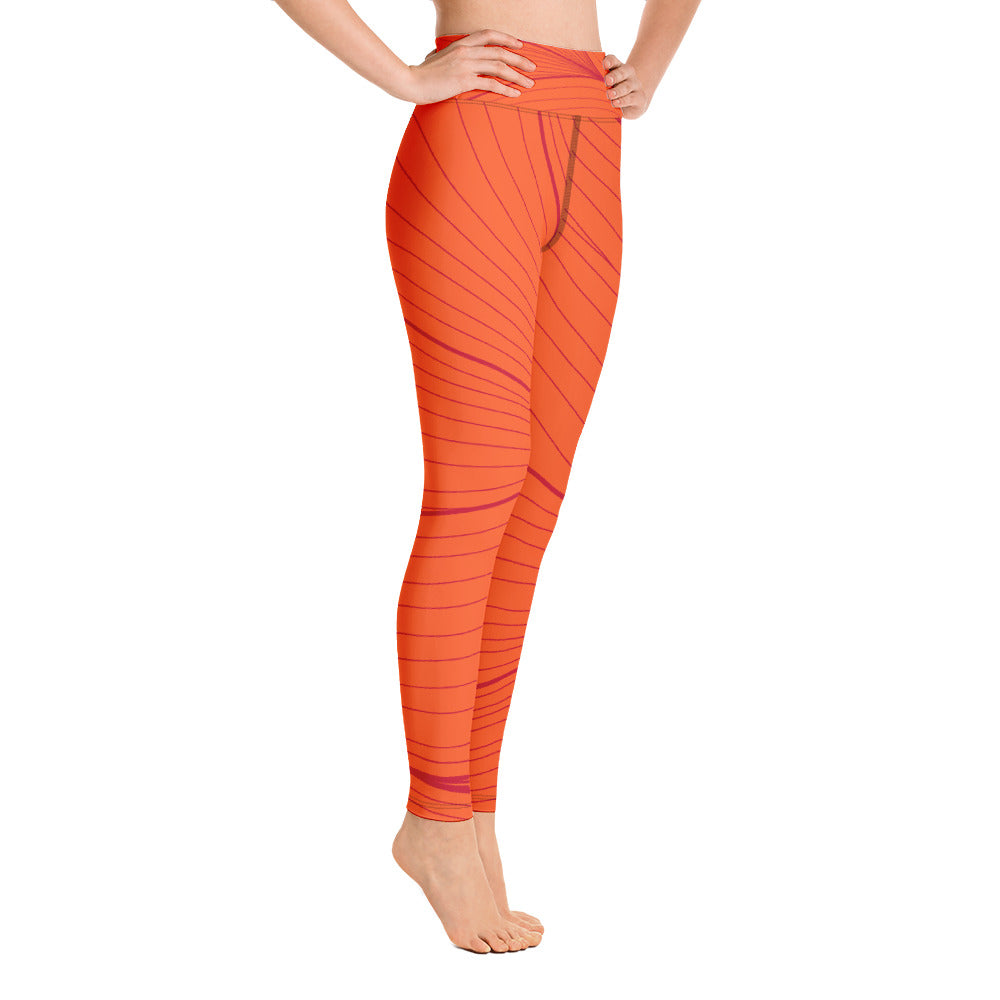Yoga Leggings - Tangy