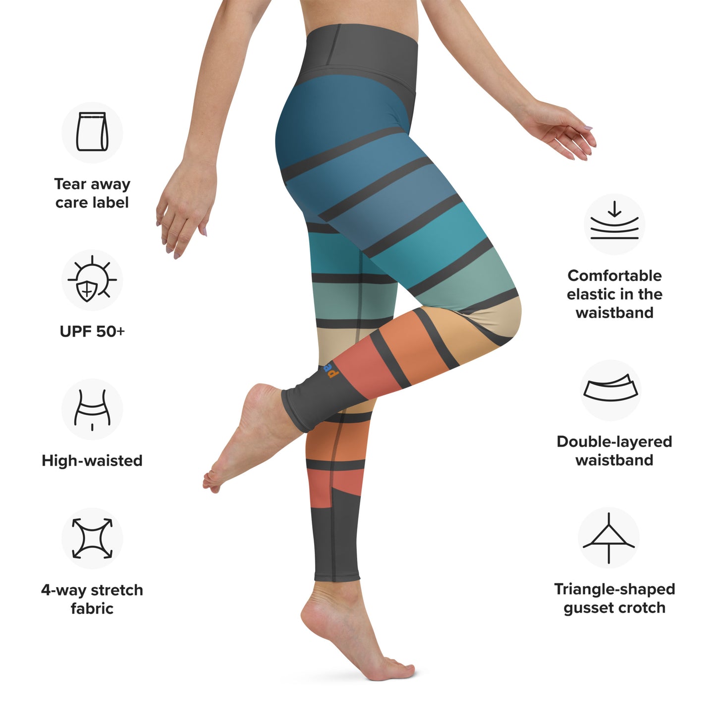 Yoga Leggings - Eclipse II