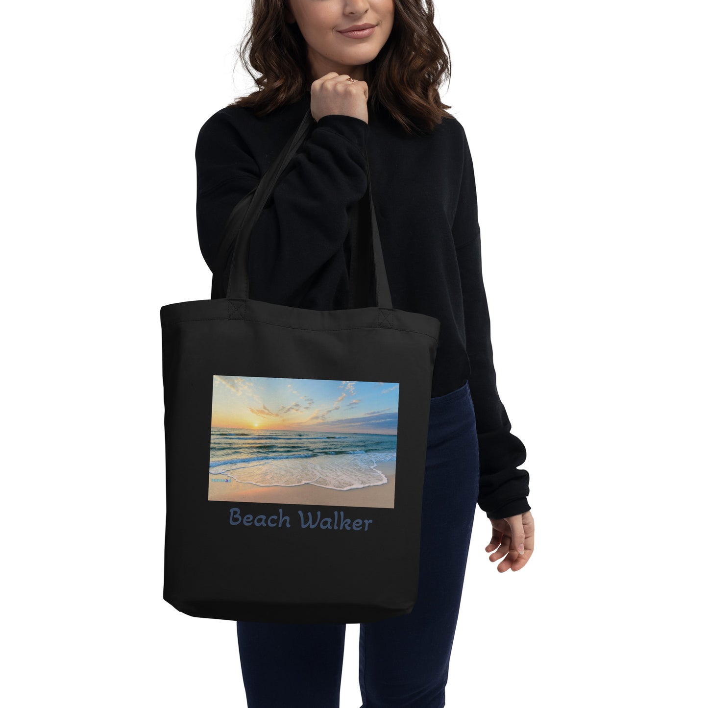 Eco Tote Bag - Beach Walker