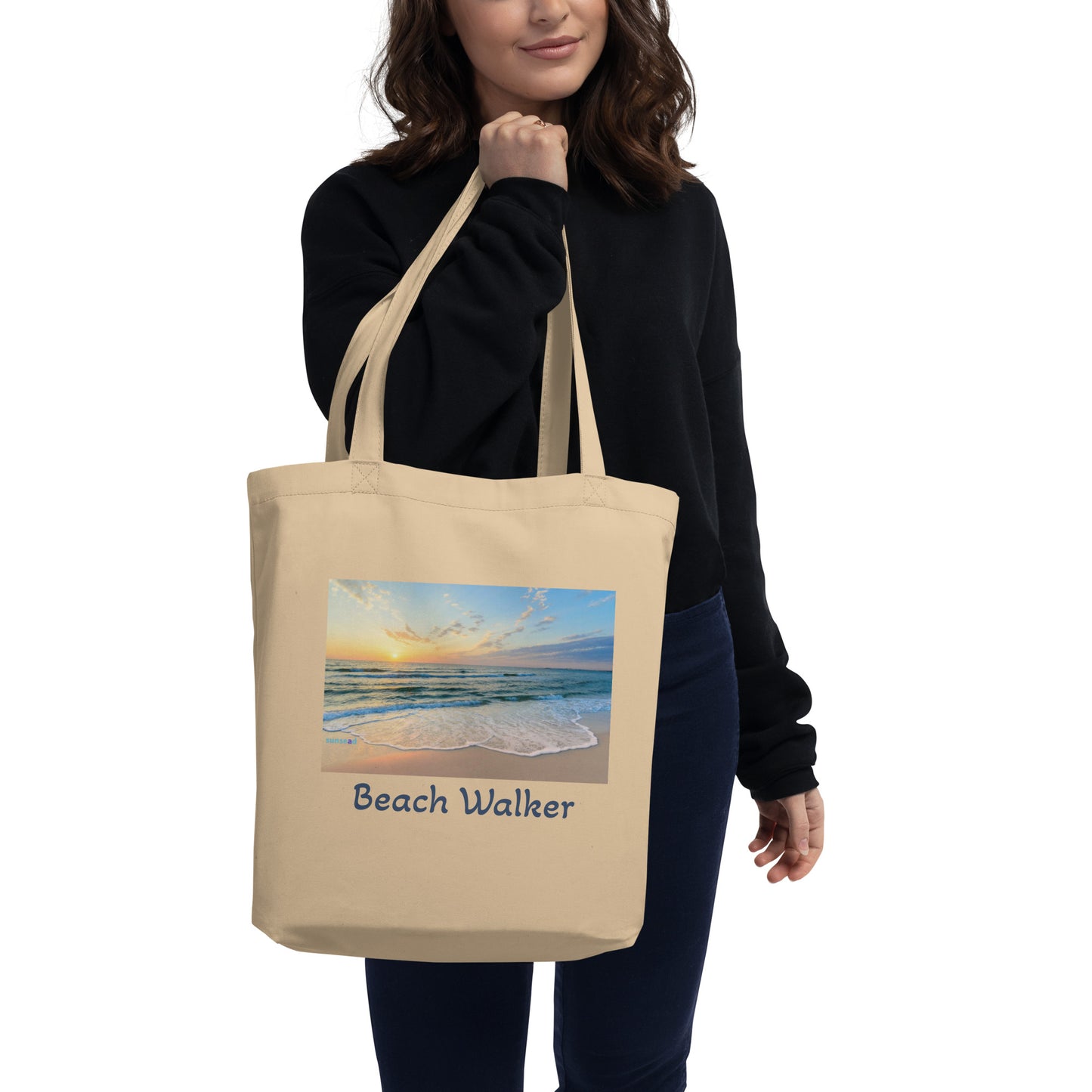 Eco Tote Bag - Beach Walker