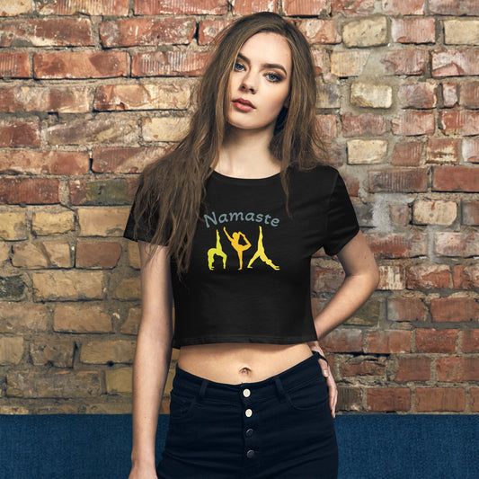 Women’s Crop Tee - Namaste