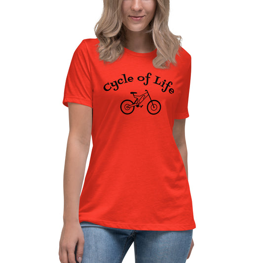 Women's Relaxed T-Shirt - Cycles of Life